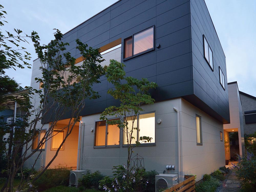 CASE309 注文住宅「内外空間が繋がる家」の建築実例・施工例の写真