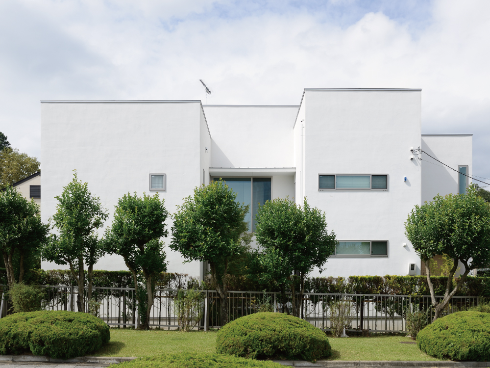 CASE389 注文住宅「白の庵」の建築実例・施工例の写真