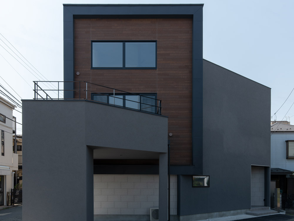 CASE695 注文住宅「ＭEGAPHONE-HOUSE（メガホンハウス）」の建築実例・施工例の写真