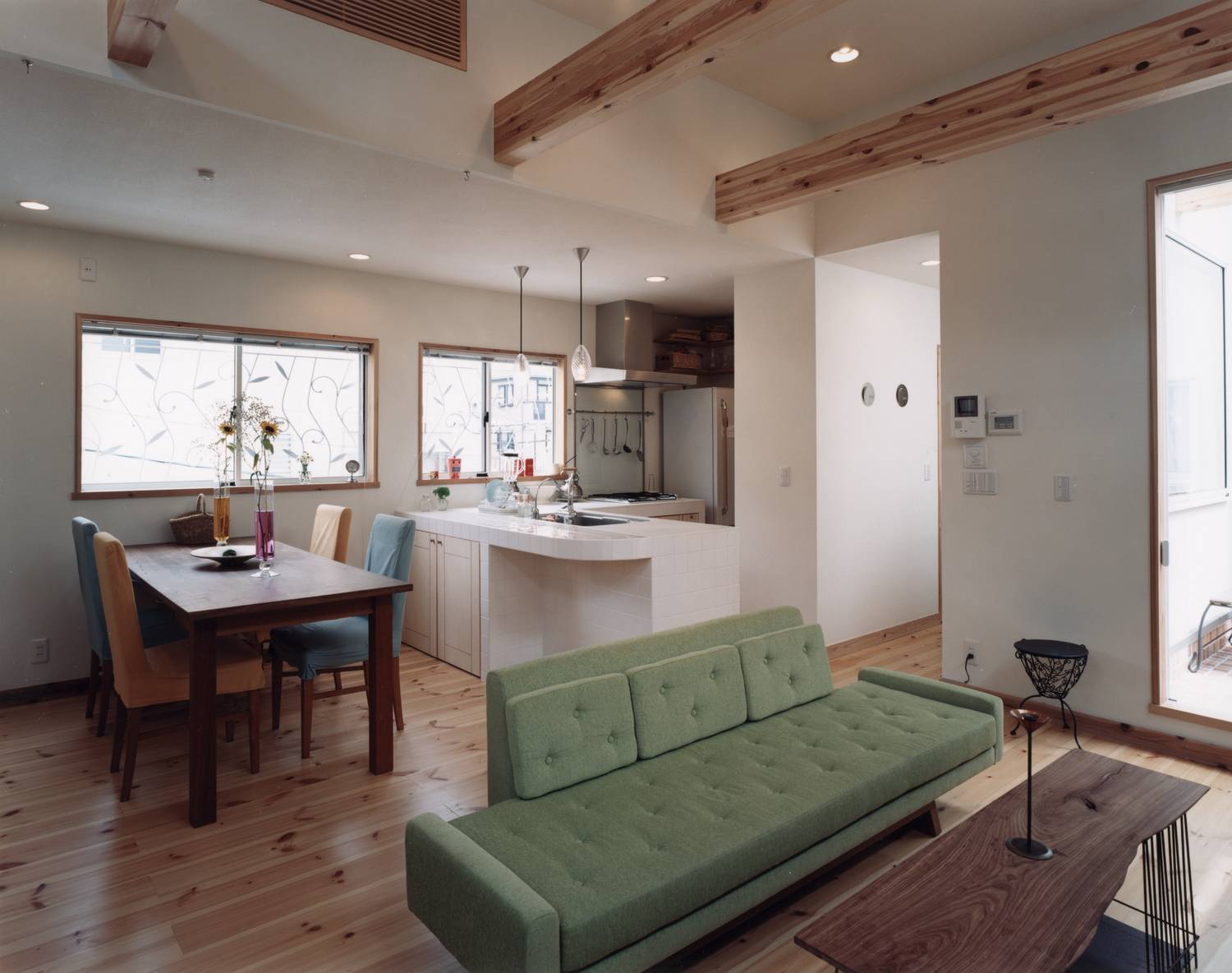 注文住宅・デザイン住宅建築実例_LDK