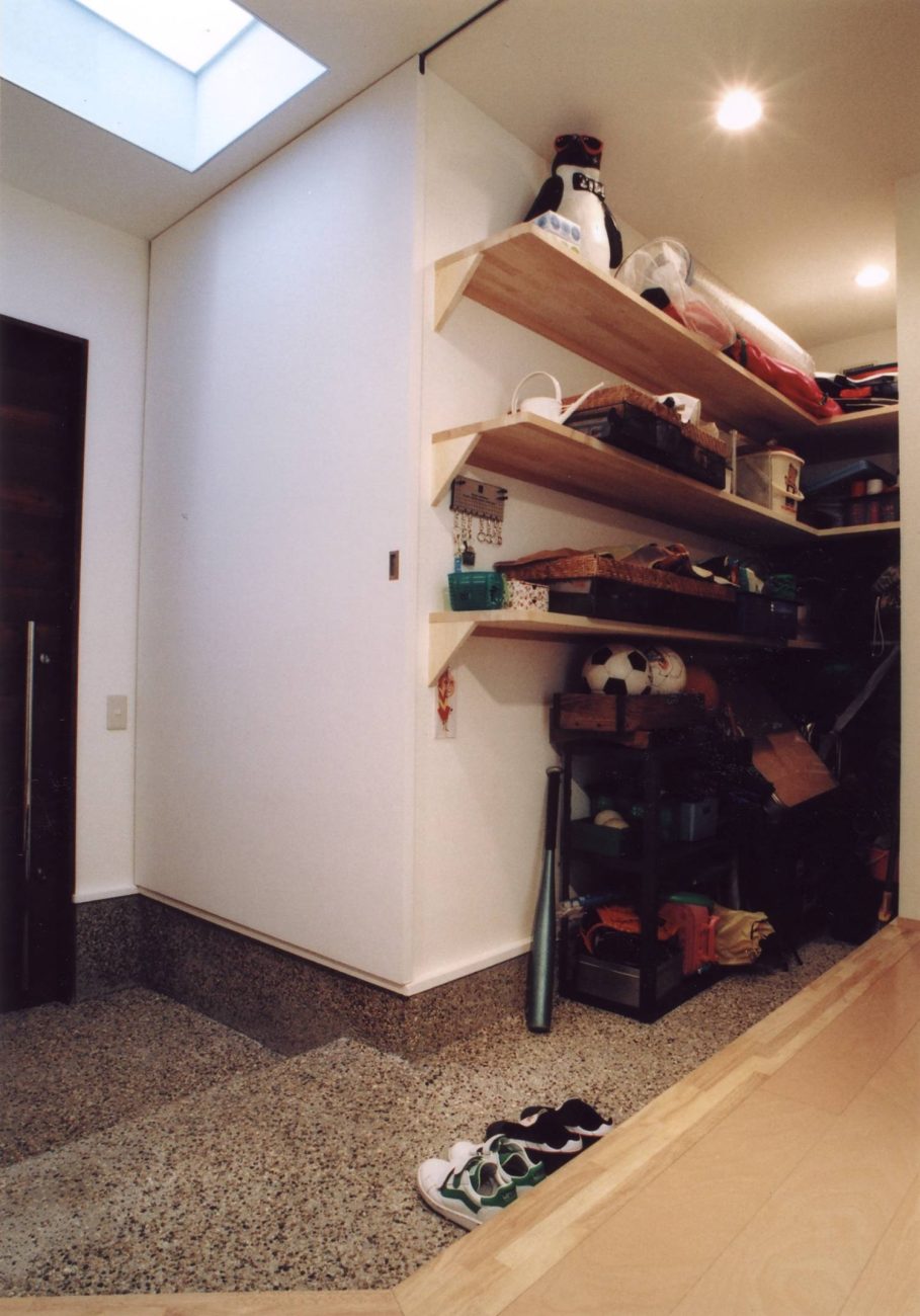 注文住宅・デザイン住宅建築実例_玄関