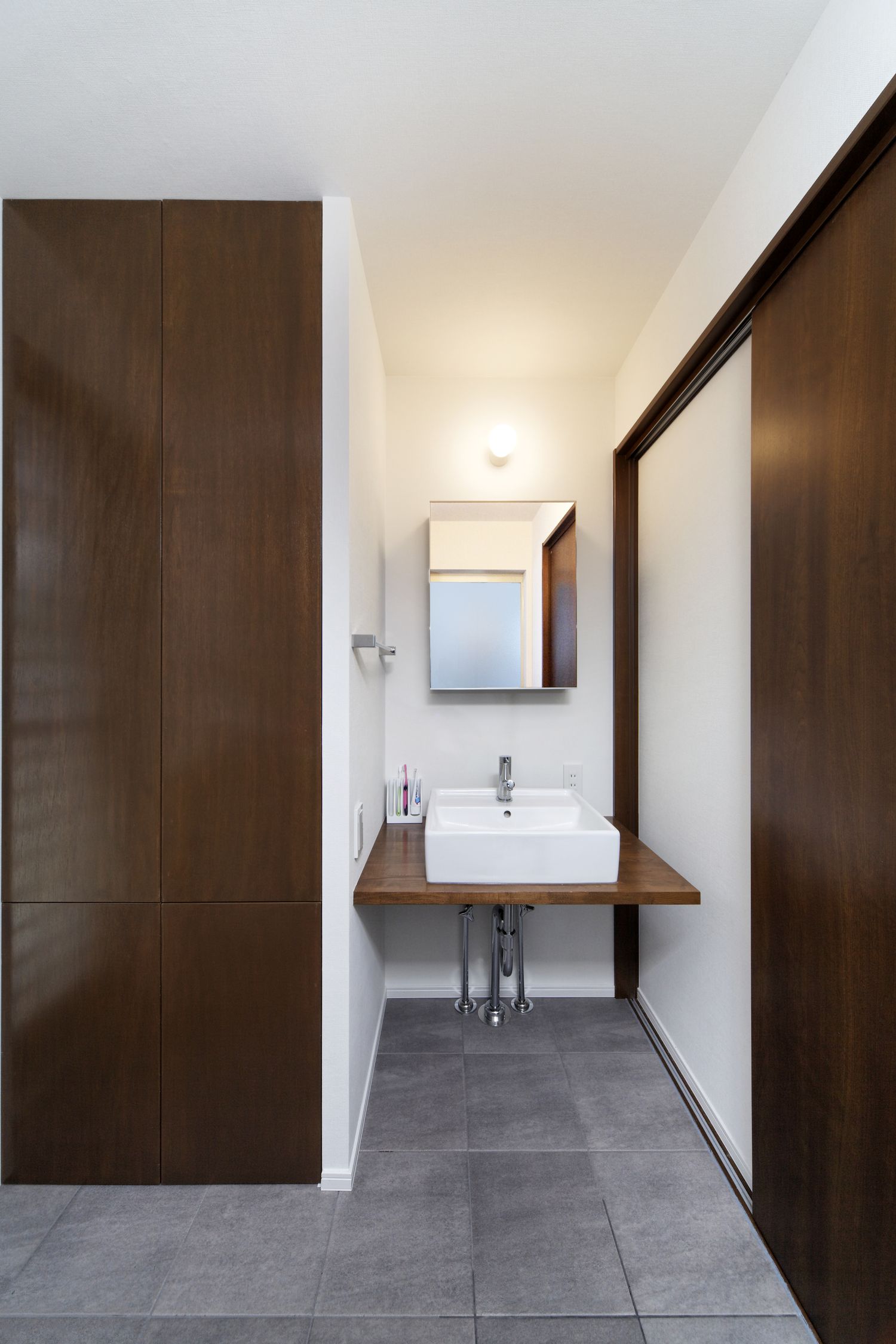 注文住宅・デザイン住宅建築実例_浴室・洗面所