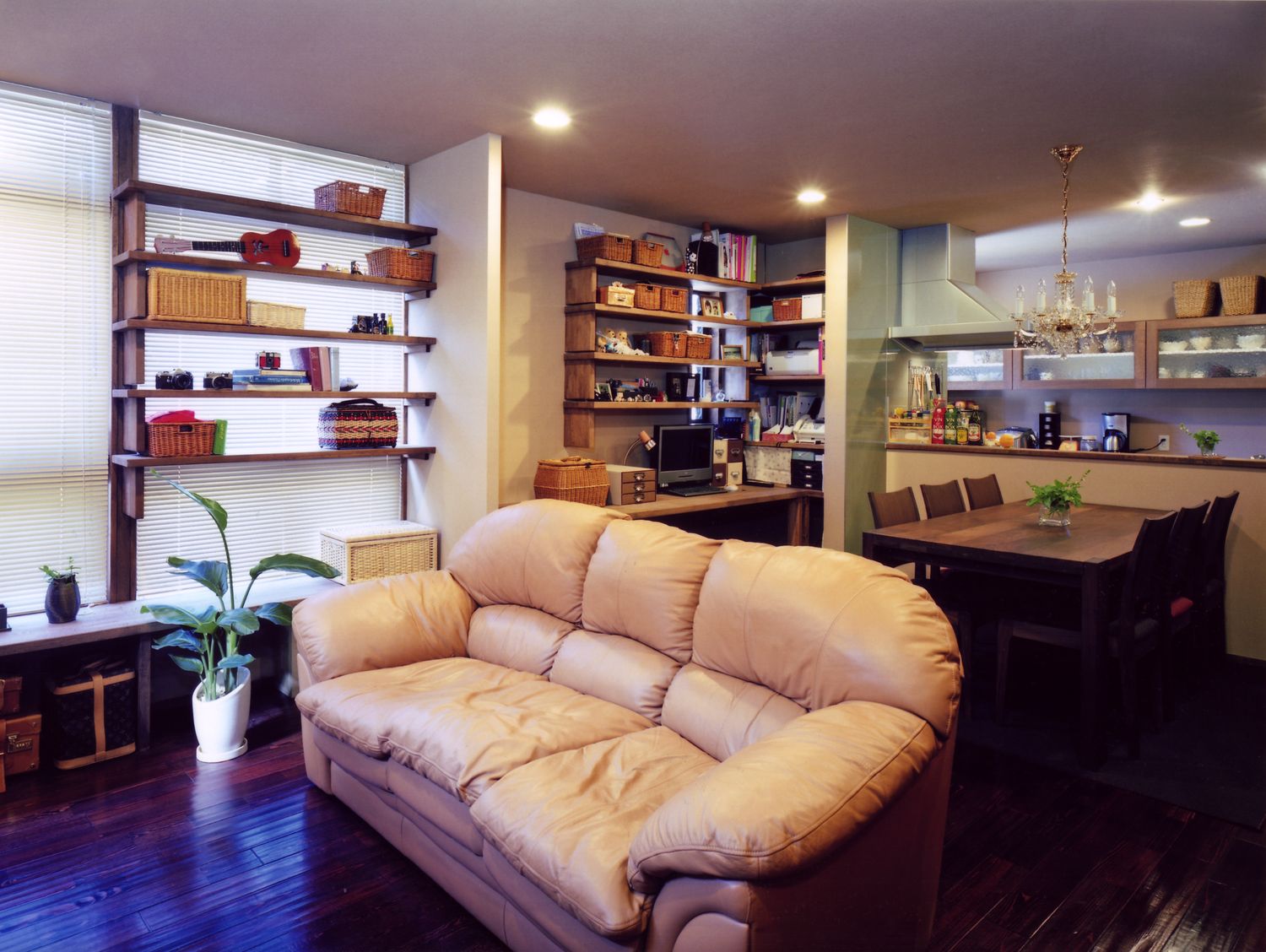 注文住宅・デザイン住宅建築実例_LDK