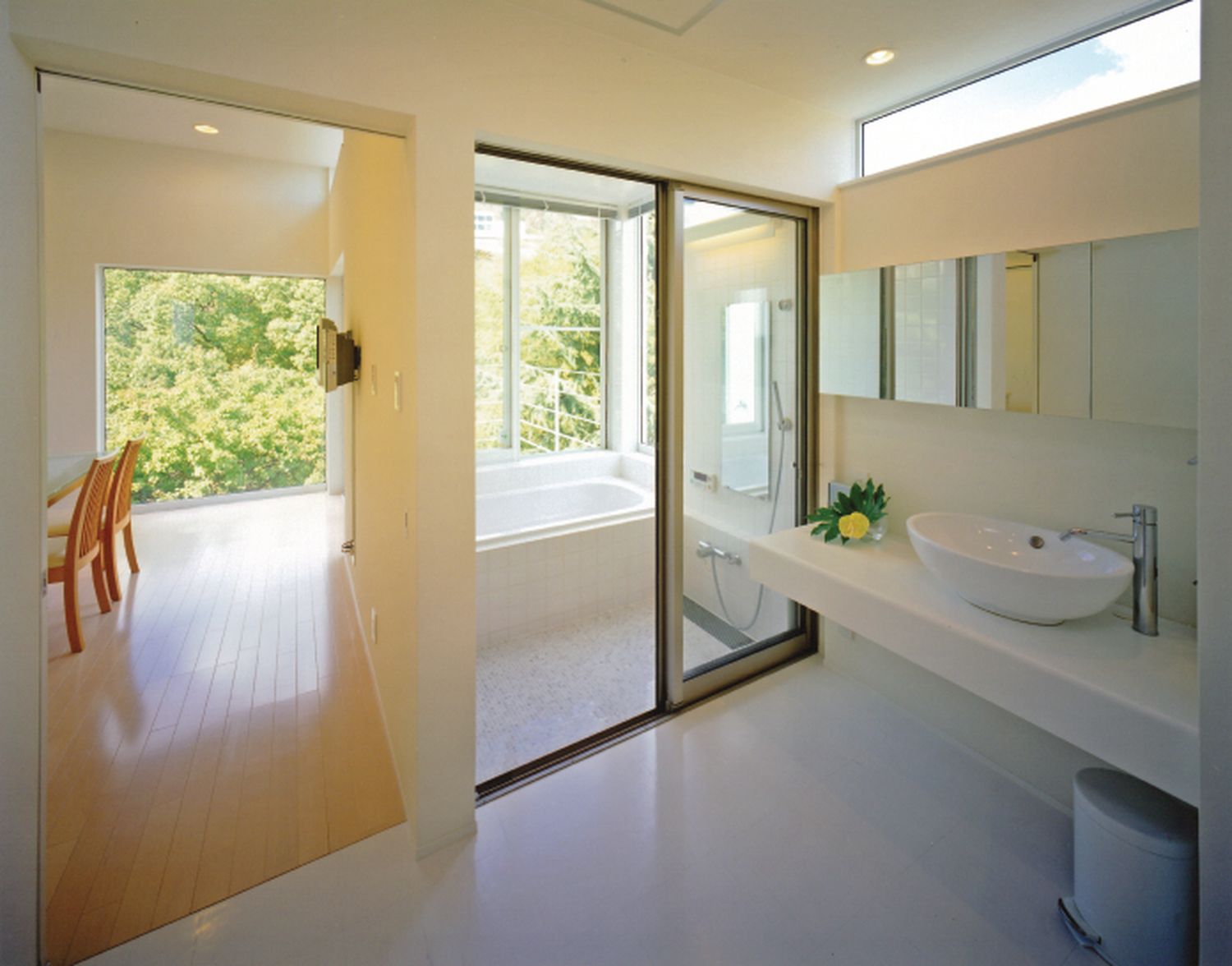 注文住宅・デザイン住宅建築実例_浴室・洗面所