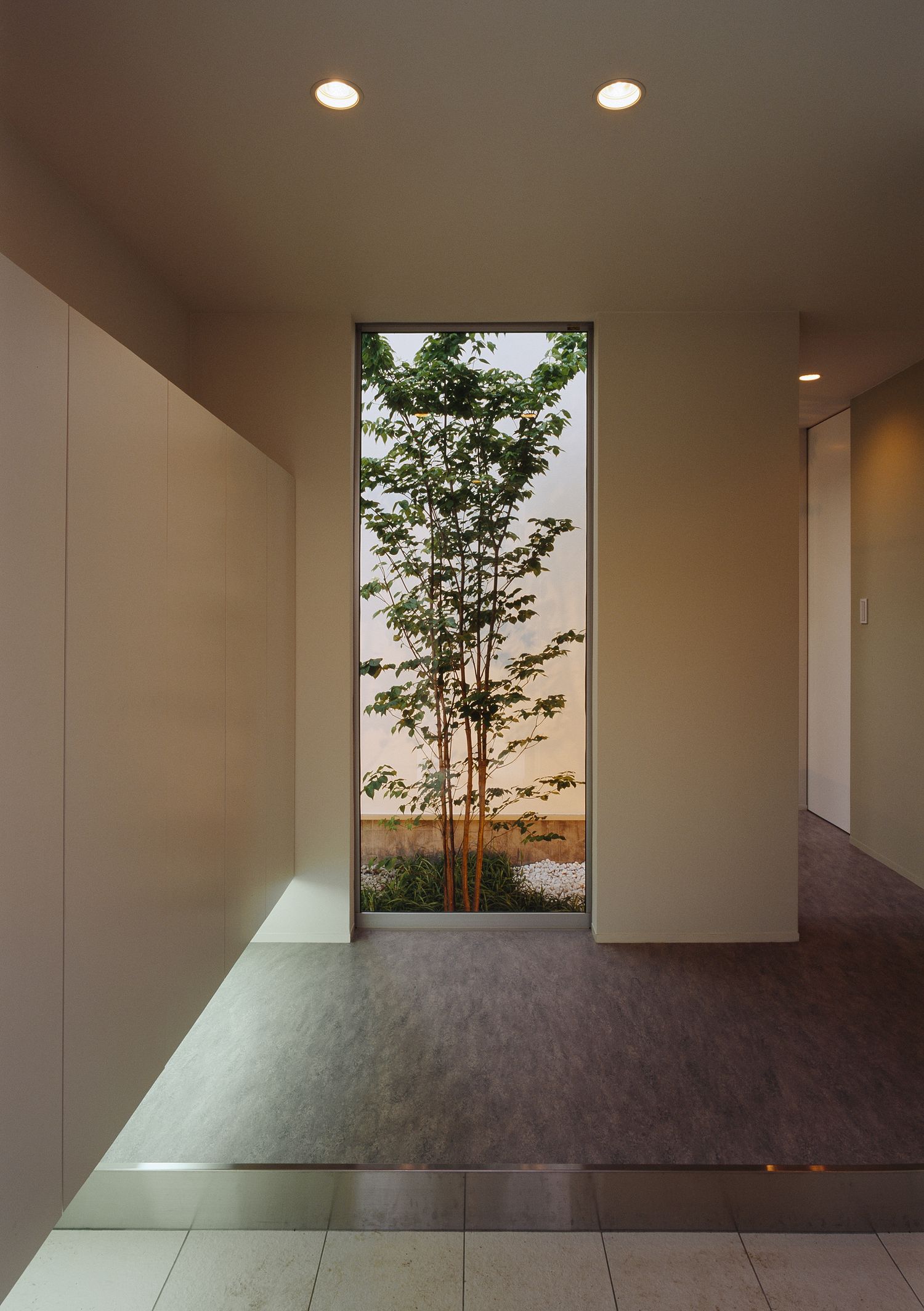 注文住宅・デザイン住宅建築実例_中庭