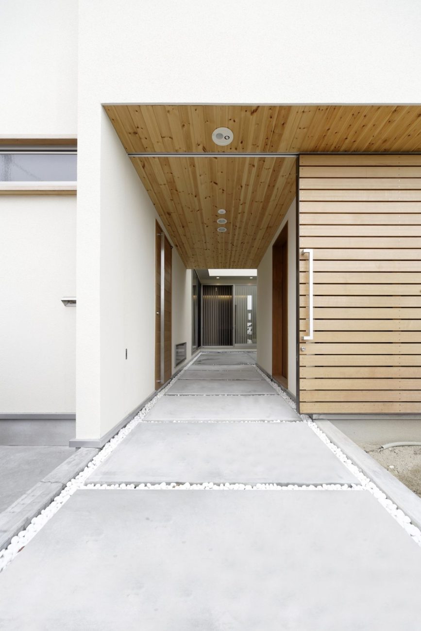 注文住宅・デザイン住宅建築実例_玄関