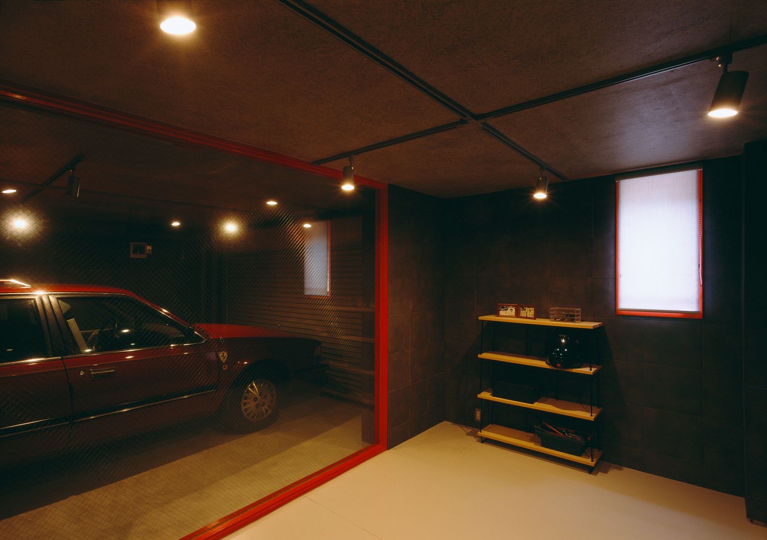 注文住宅・デザイン住宅建築実例_ガレージ