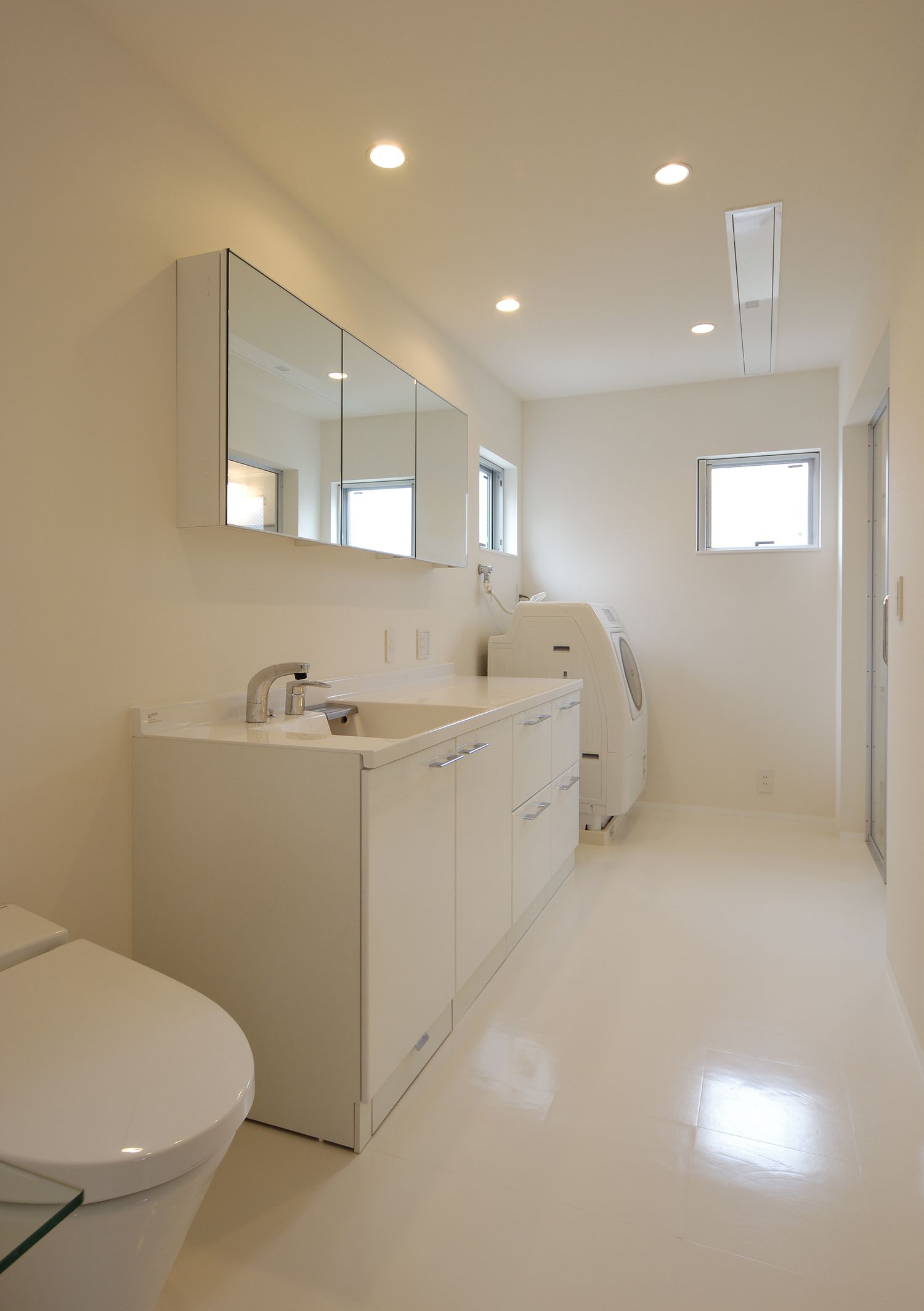 注文住宅・デザイン住宅建築実例_浴室・洗面所