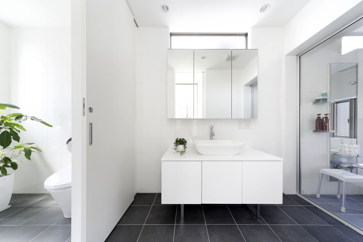 注文住宅・デザイン住宅建築実例_浴室・洗面所