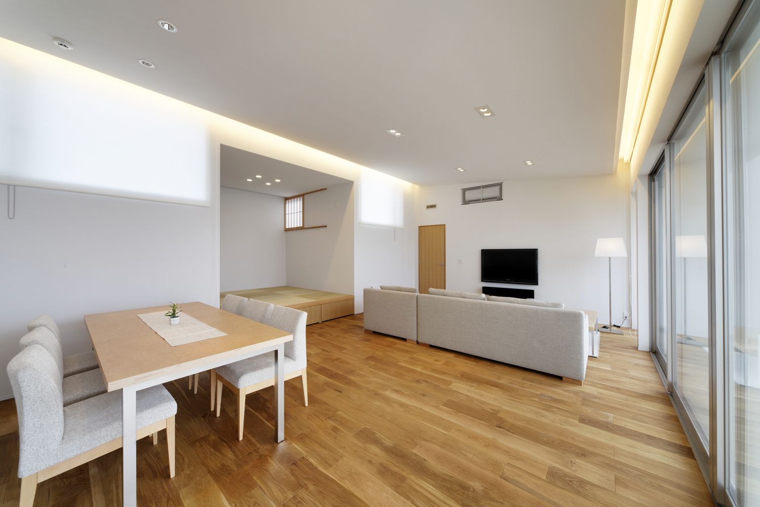 注文住宅・デザイン住宅建築実例_LDK