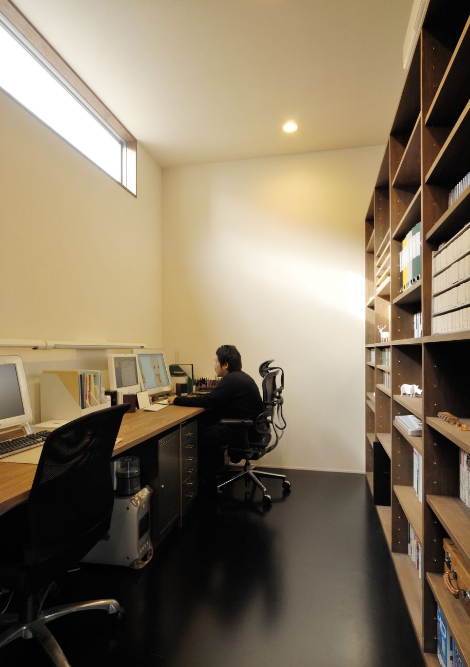 注文住宅・デザイン住宅建築実例_書斎