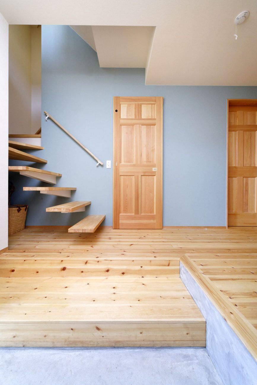 注文住宅・デザイン住宅建築実例_玄関