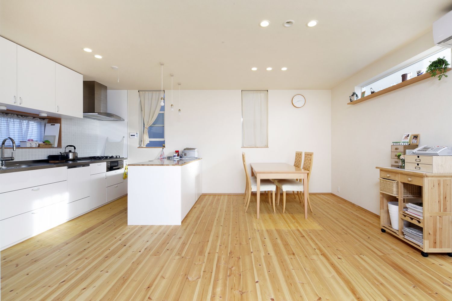 注文住宅・デザイン住宅建築実例_LDK