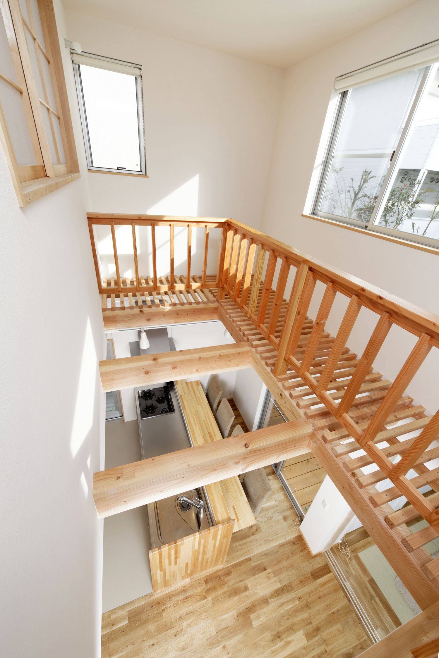 注文住宅・デザイン住宅建築実例_階段