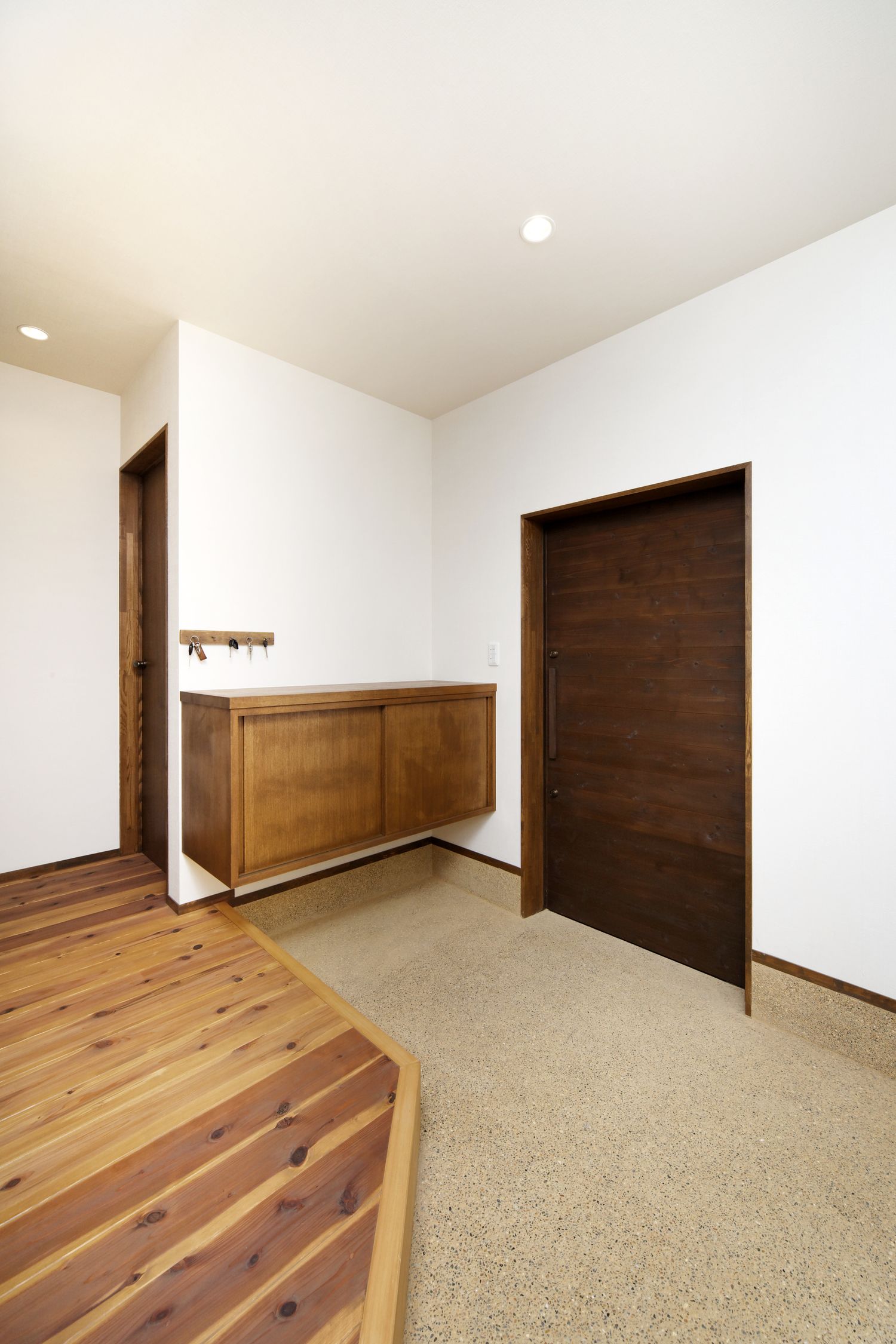 注文住宅・デザイン住宅建築実例_玄関