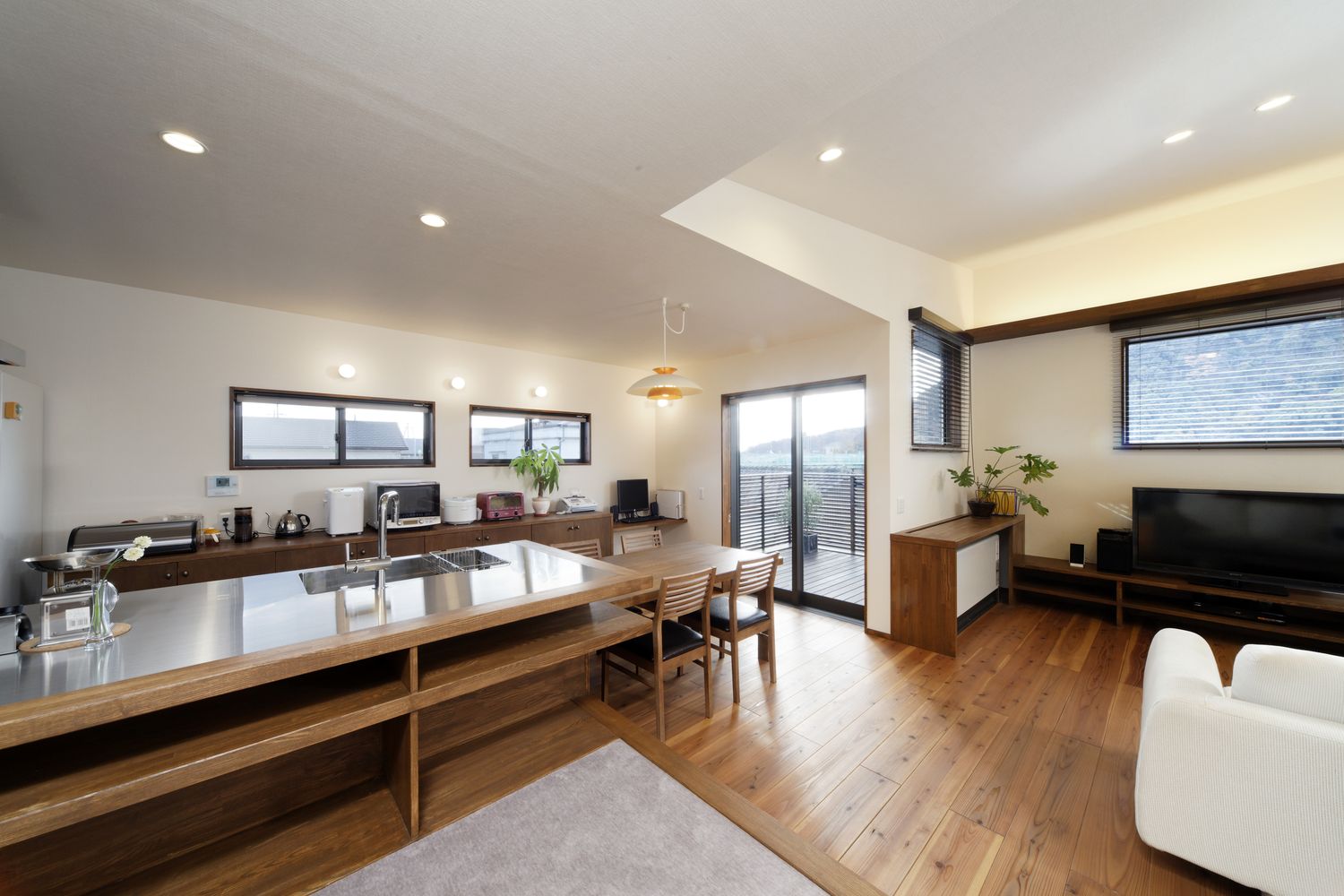 注文住宅・デザイン住宅建築実例_LDK