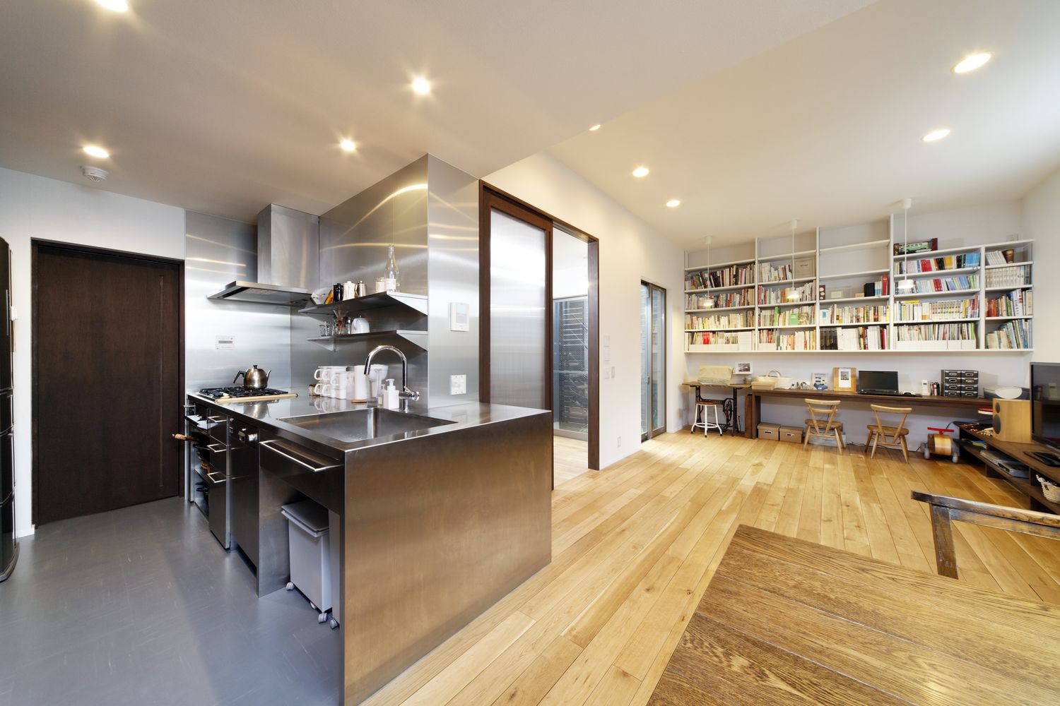 注文住宅・デザイン住宅建築実例_LDK