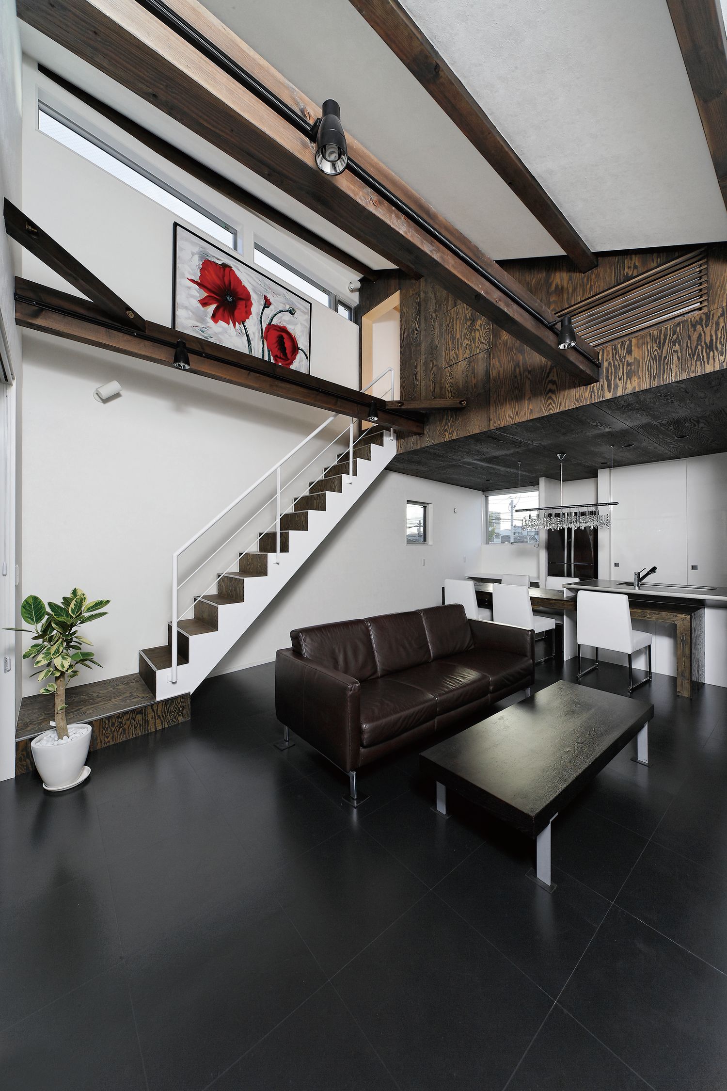 注文住宅・デザイン住宅建築実例_LDK