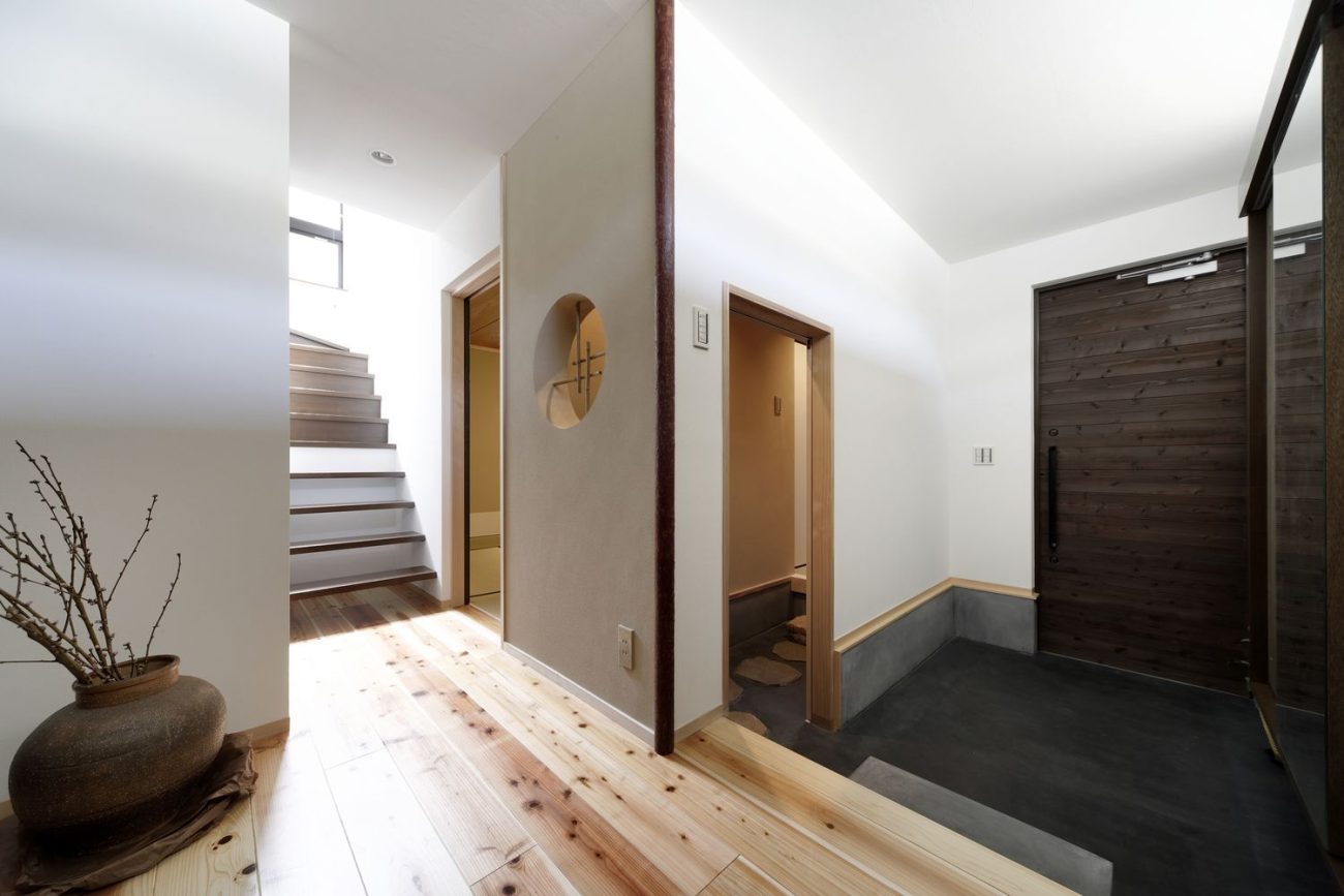 注文住宅・デザイン住宅建築実例_玄関