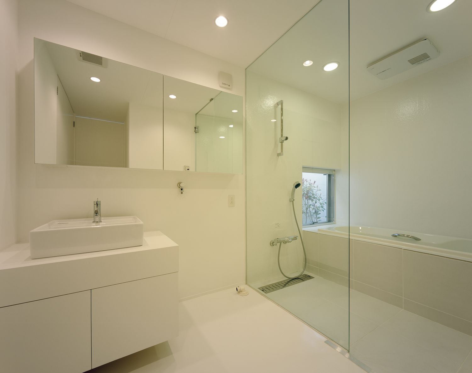 注文住宅・デザイン住宅建築実例_浴室・洗面所