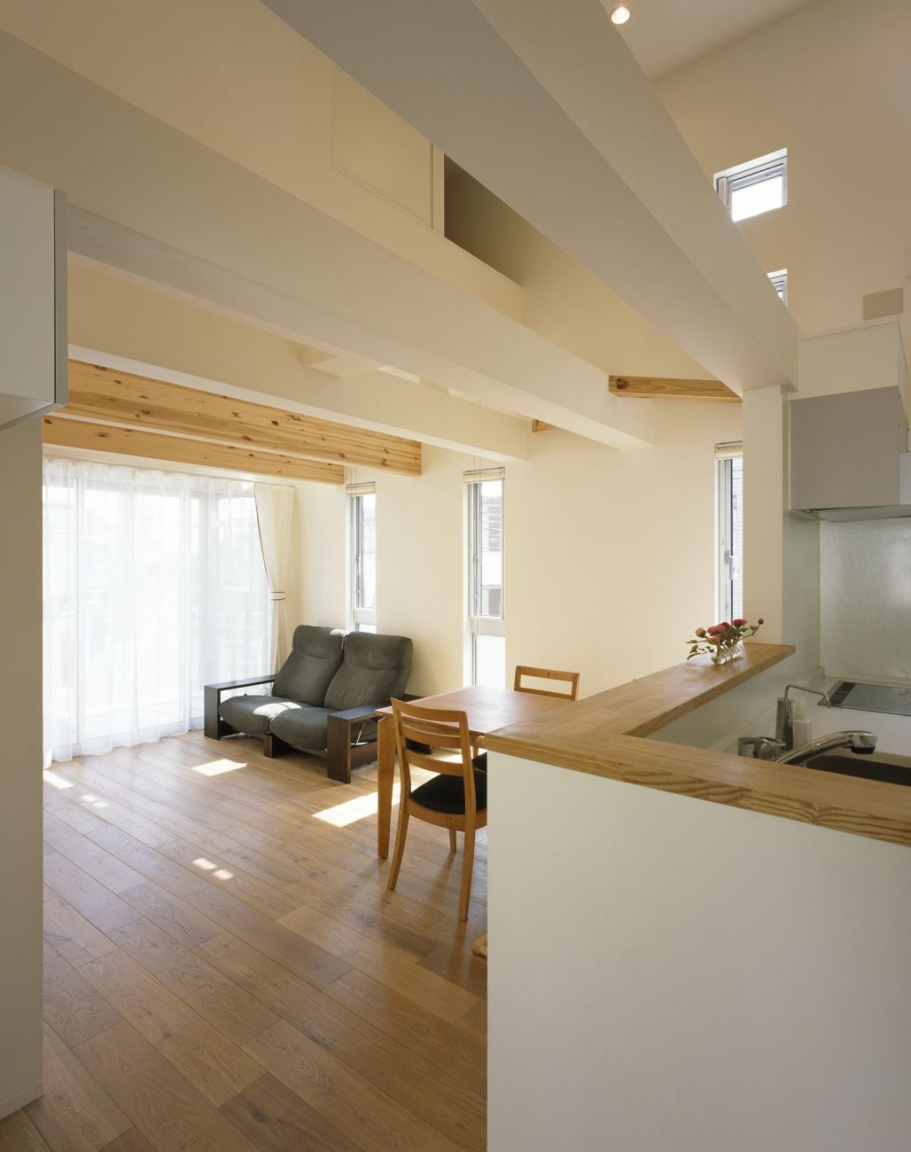注文住宅・デザイン住宅建築実例_LDK