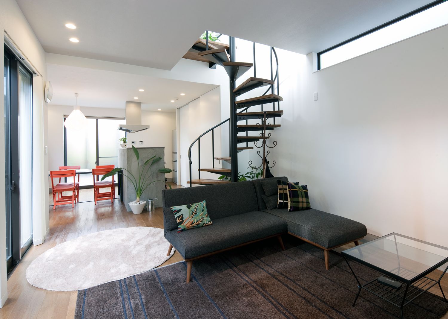 注文住宅・デザイン住宅建築実例_階段