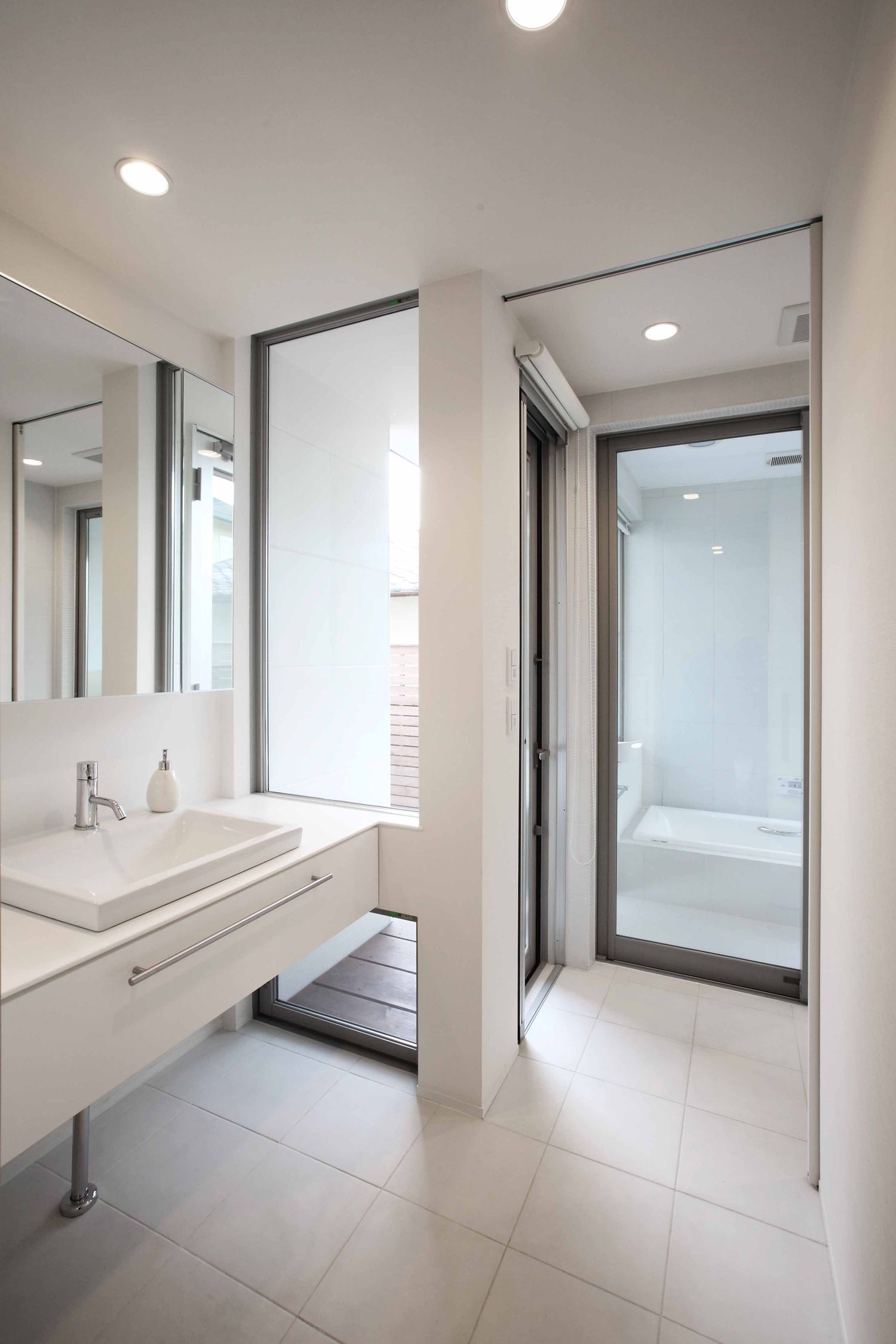 注文住宅・デザイン住宅建築実例_浴室・洗面所