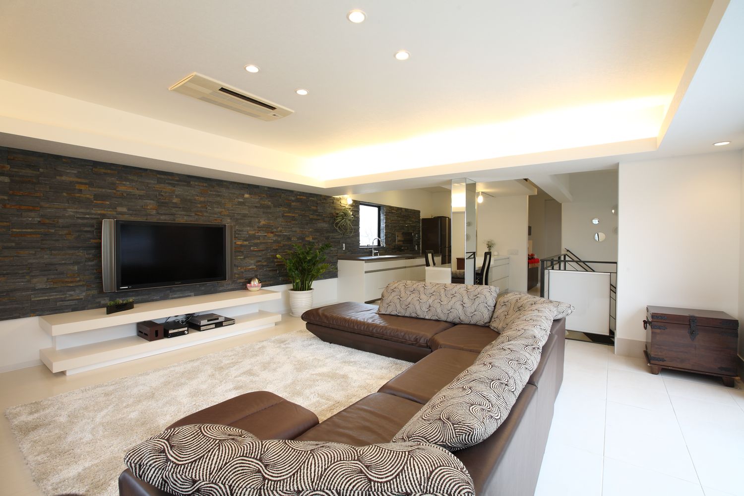 注文住宅・デザイン住宅建築実例_LDK