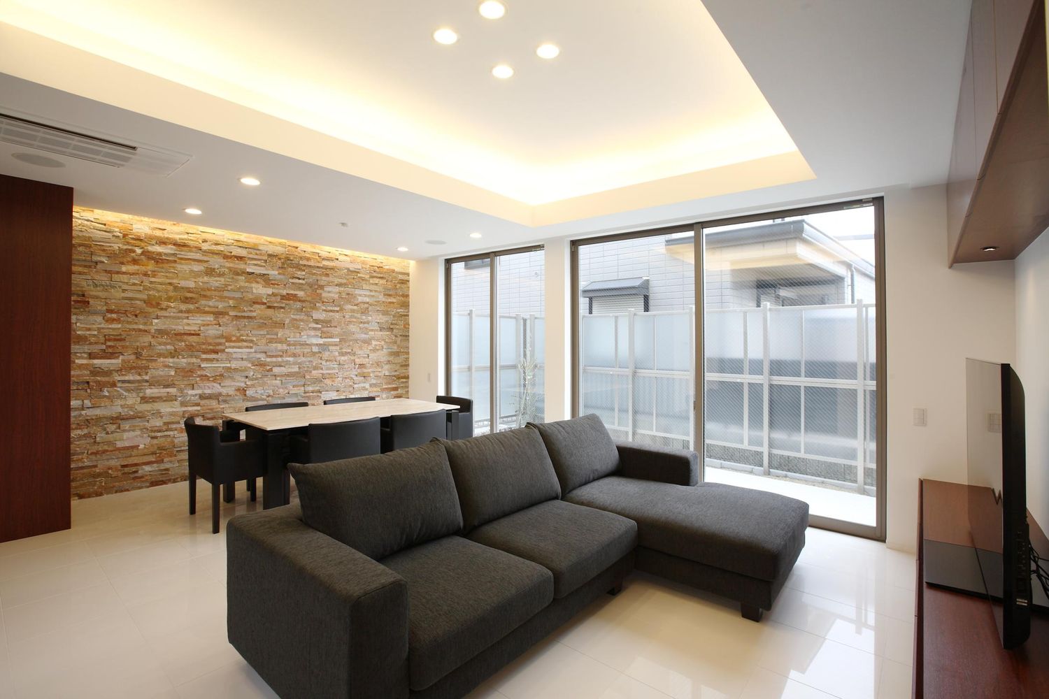 注文住宅・デザイン住宅建築実例_LDK