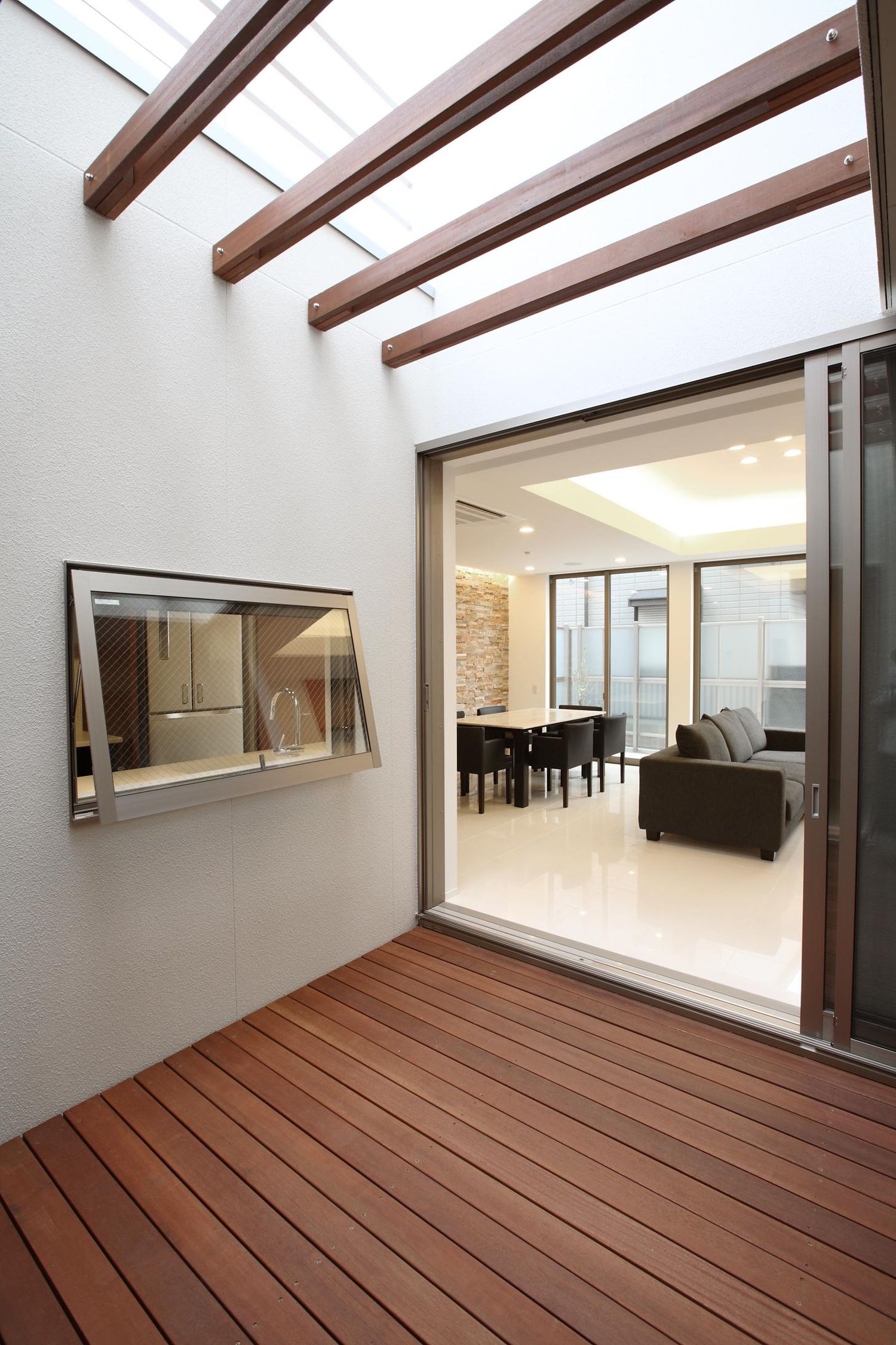 注文住宅・デザイン住宅建築実例_中庭