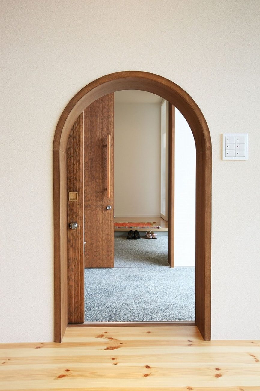 注文住宅・デザイン住宅建築実例_玄関