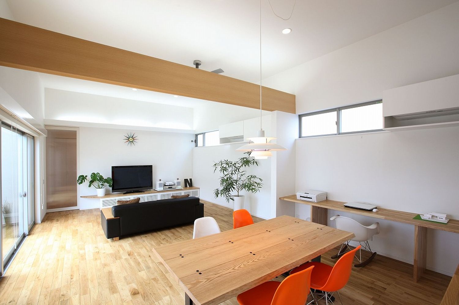 注文住宅・デザイン住宅建築実例_LDK