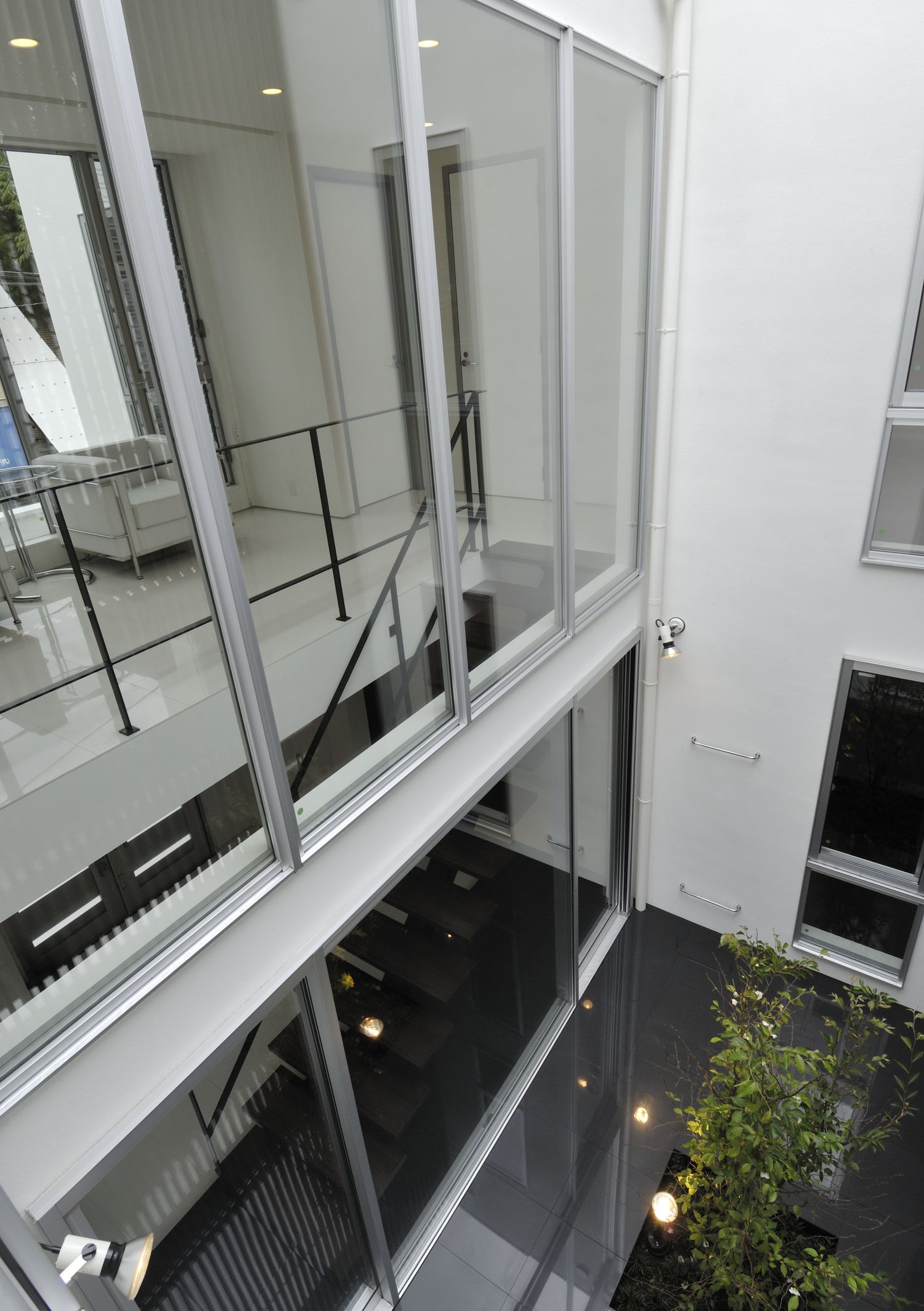 注文住宅・デザイン住宅建築実例_中庭