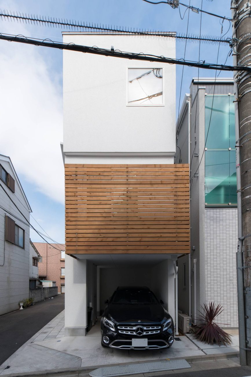 注文住宅『CASE628 つみ木』の建築実例・施⼯例の写真・建物外観全体 注文住宅・デザイン住宅建築実例_『CASE628 つみ木』_外観