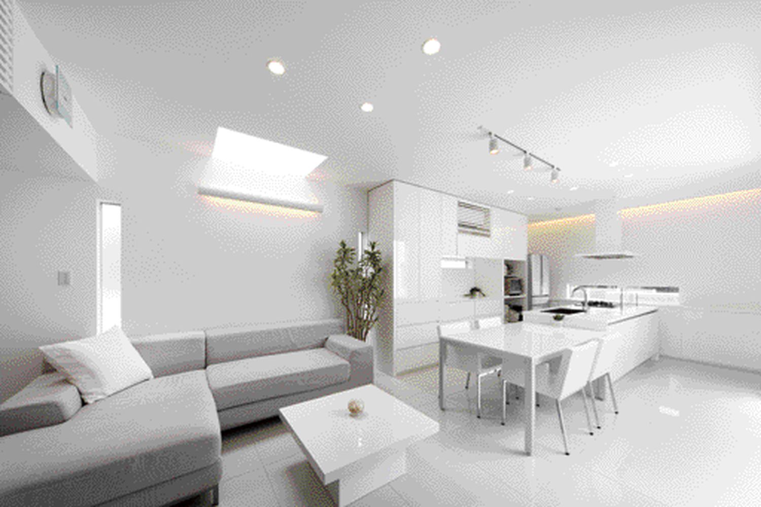 注文住宅・デザイン住宅建築実例_LDK