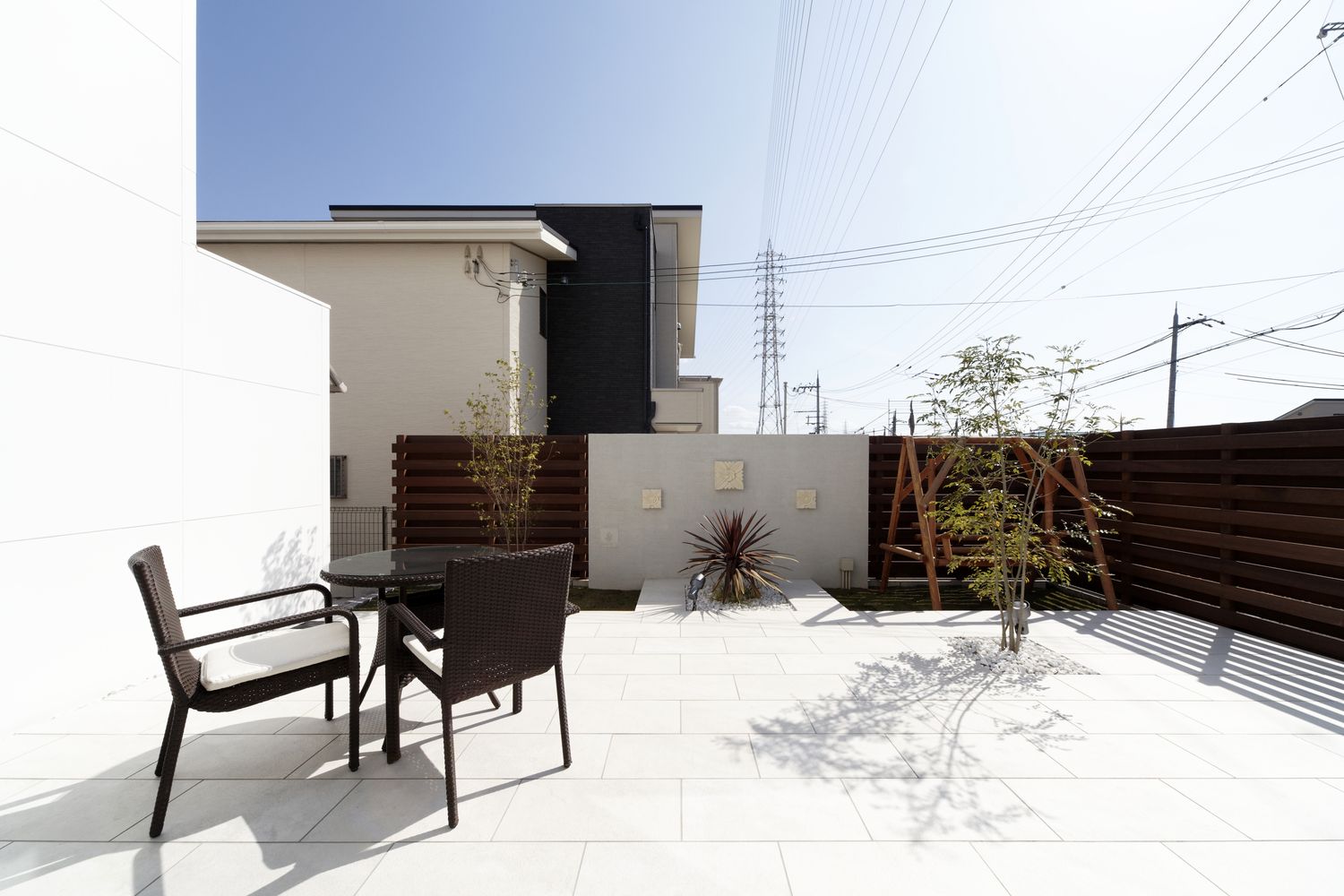 注文住宅・デザイン住宅建築実例_テラス・バルコニー