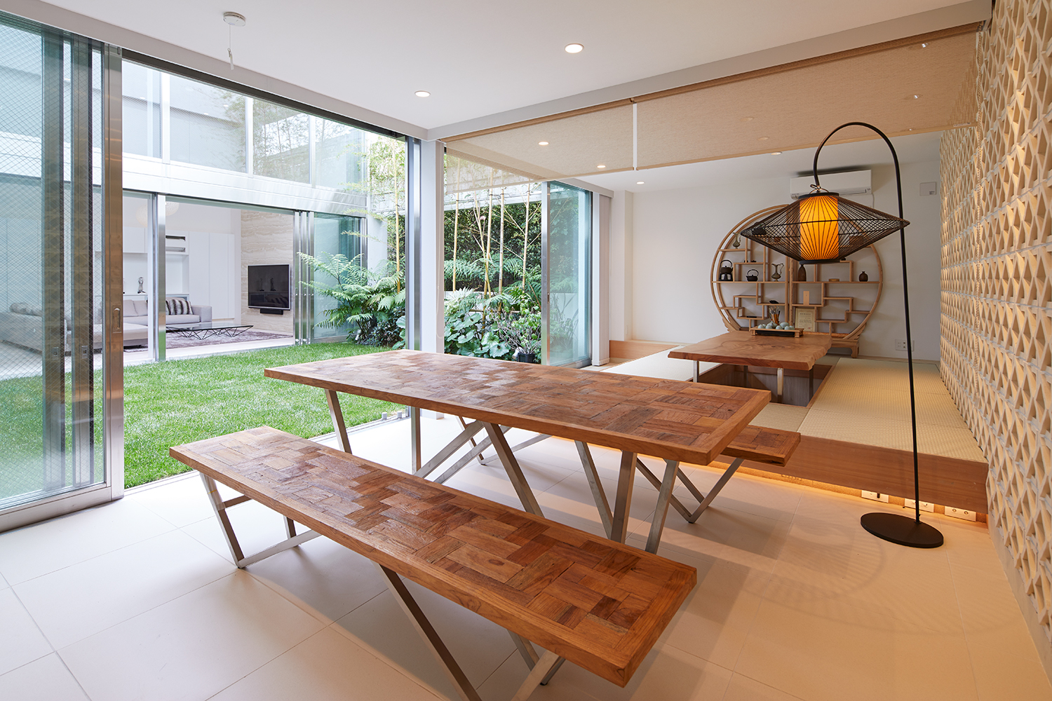 注文住宅・デザイン住宅建築実例_LDK 注文住宅・デザイン住宅建築実例_『CASE455 N邸（社長の邸宅）』_フリースペース