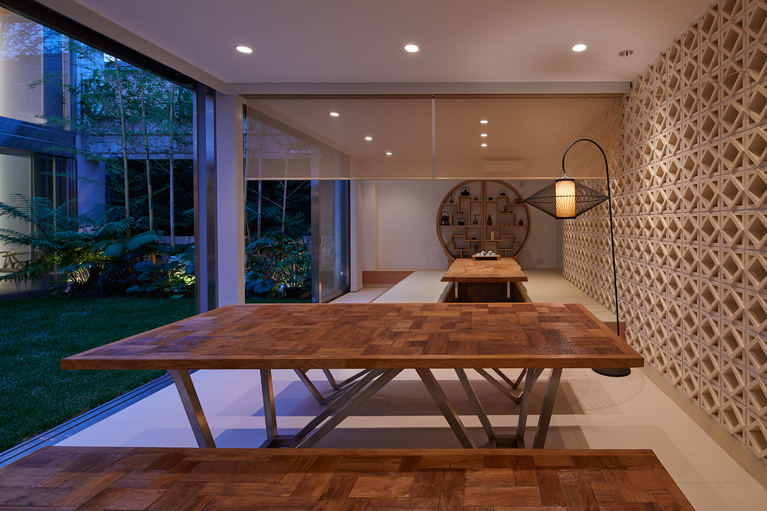 注文住宅・デザイン住宅建築実例_LDK 注文住宅・デザイン住宅建築実例_『CASE455 N邸（社長の邸宅）』_LDK