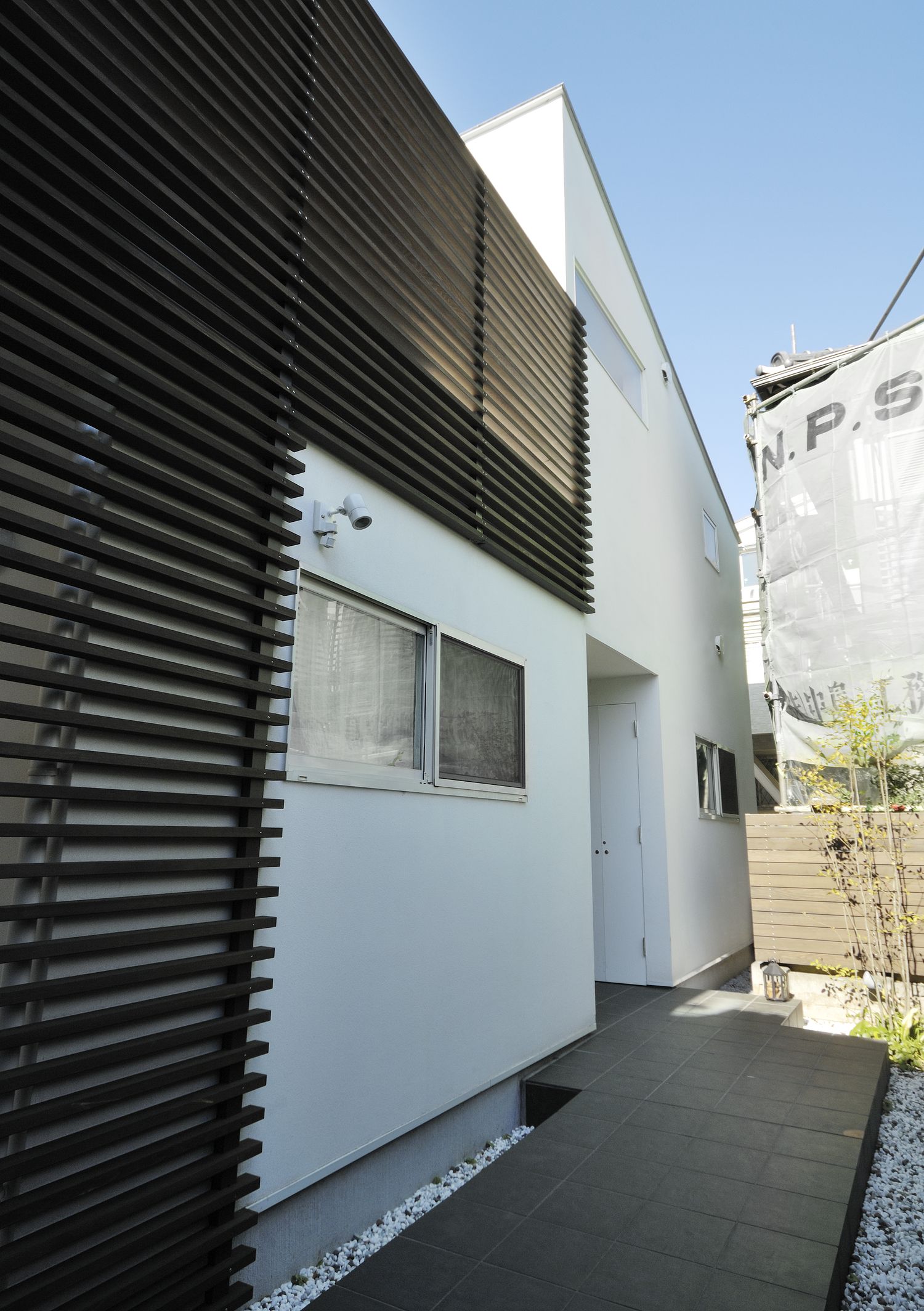 注文住宅『CASE254 エコ・ロジ・ハウス』の建築実例・施⼯例の写真・建物外観全体