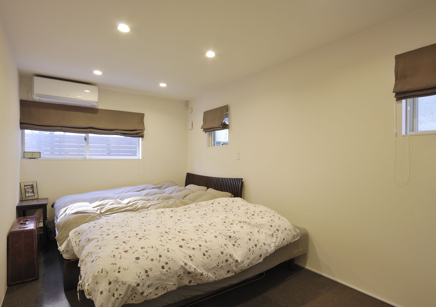 注文住宅・寝室・リラックスできる寝室・落ち着きのある寝室