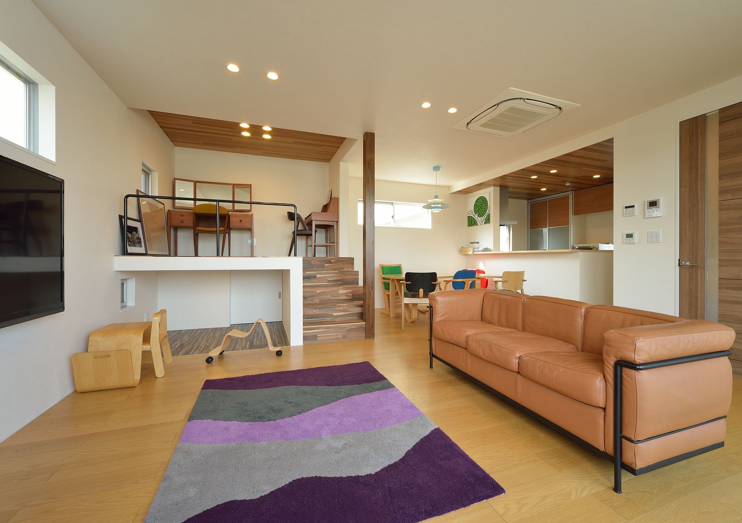 注文住宅・デザイン住宅建築実例_LDK
