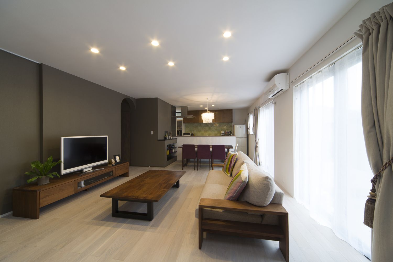 注文住宅・デザイン住宅建築実例_LDK