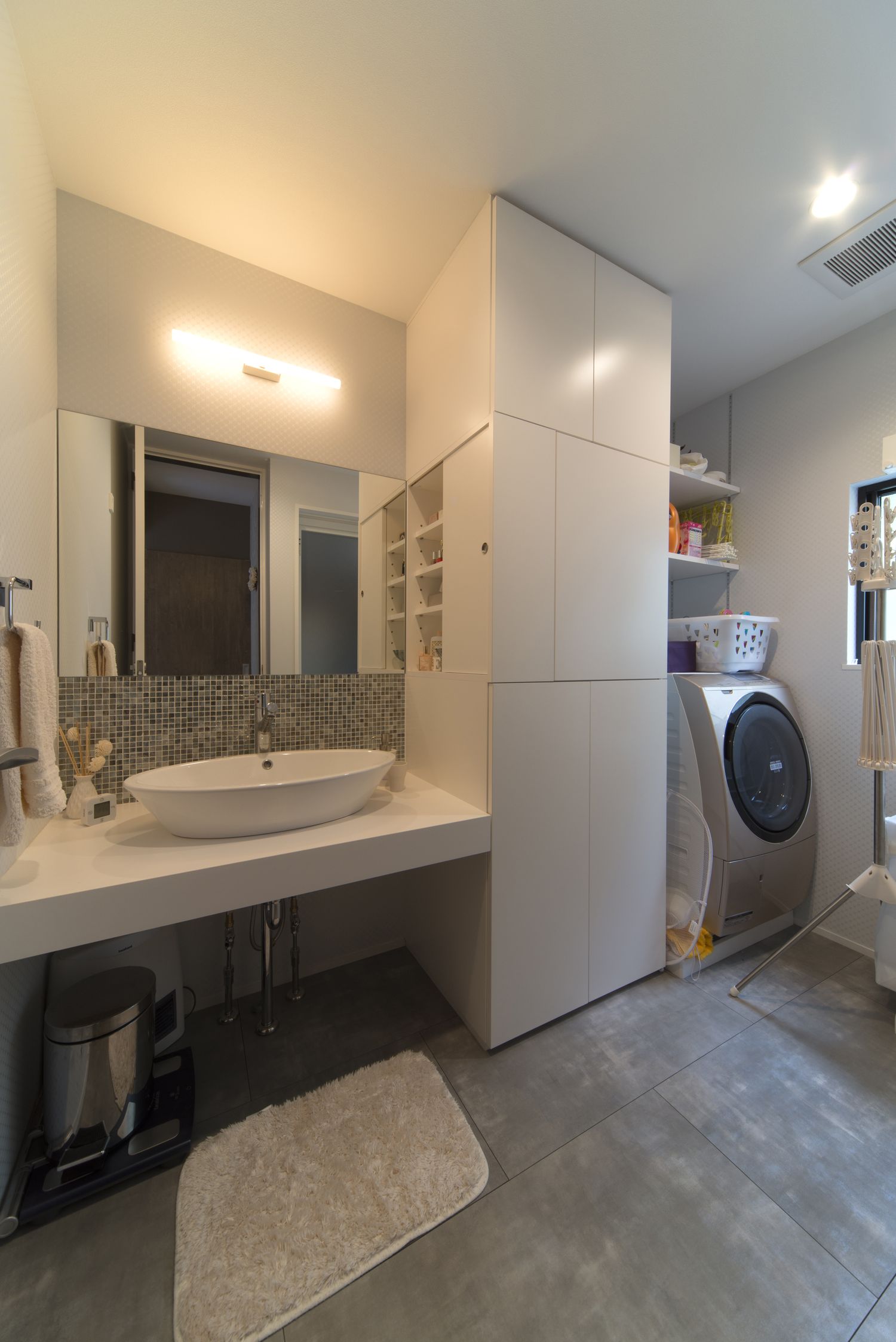 注文住宅・デザイン住宅建築実例_浴室・洗面所