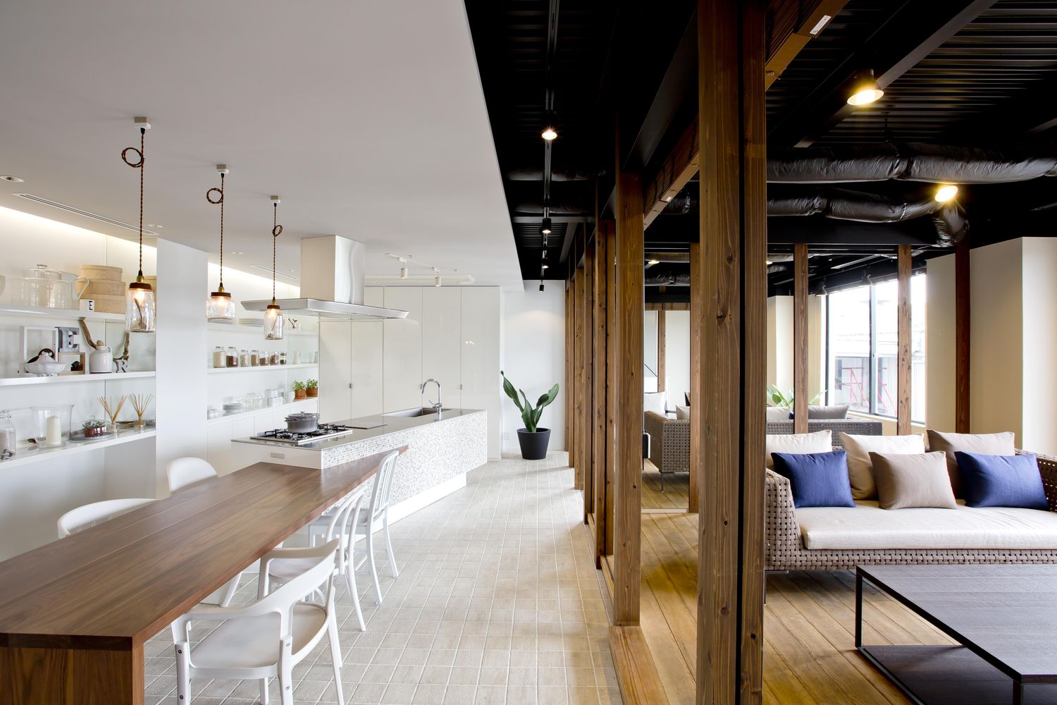 注文住宅・デザイン住宅建築実例_LDK