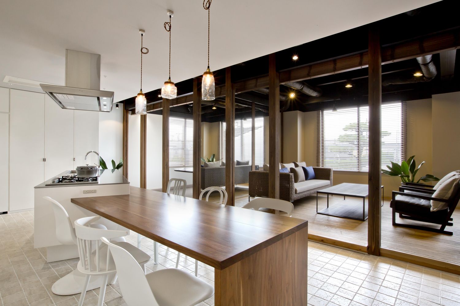 注文住宅・デザイン住宅建築実例_LDK