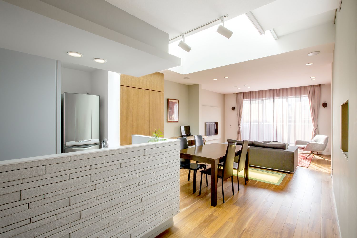 注文住宅・デザイン住宅建築実例_LDK