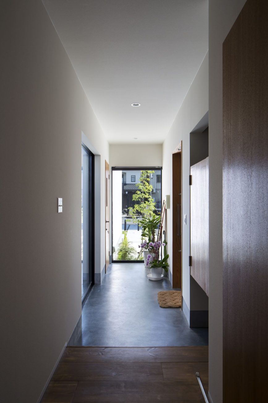 注文住宅・デザイン住宅建築実例_玄関