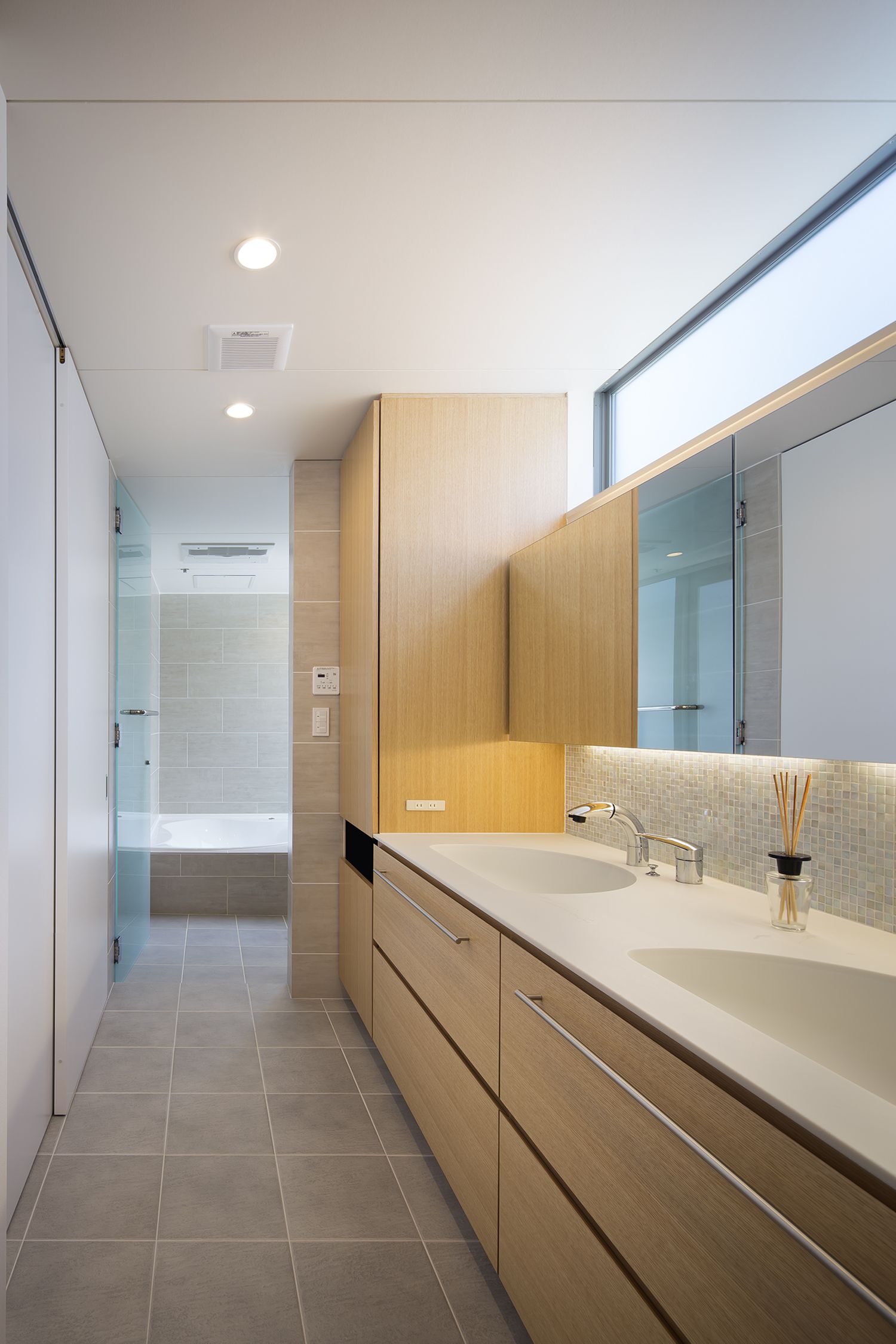 注文住宅・デザイン住宅建築実例_浴室・洗面所