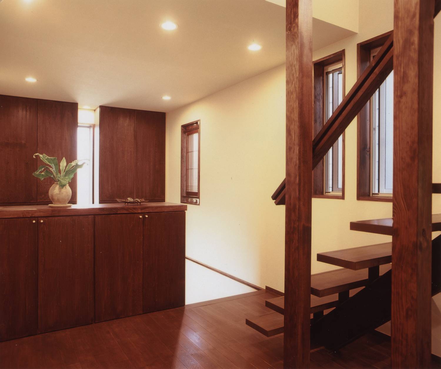 注文住宅・デザイン住宅建築実例_階段