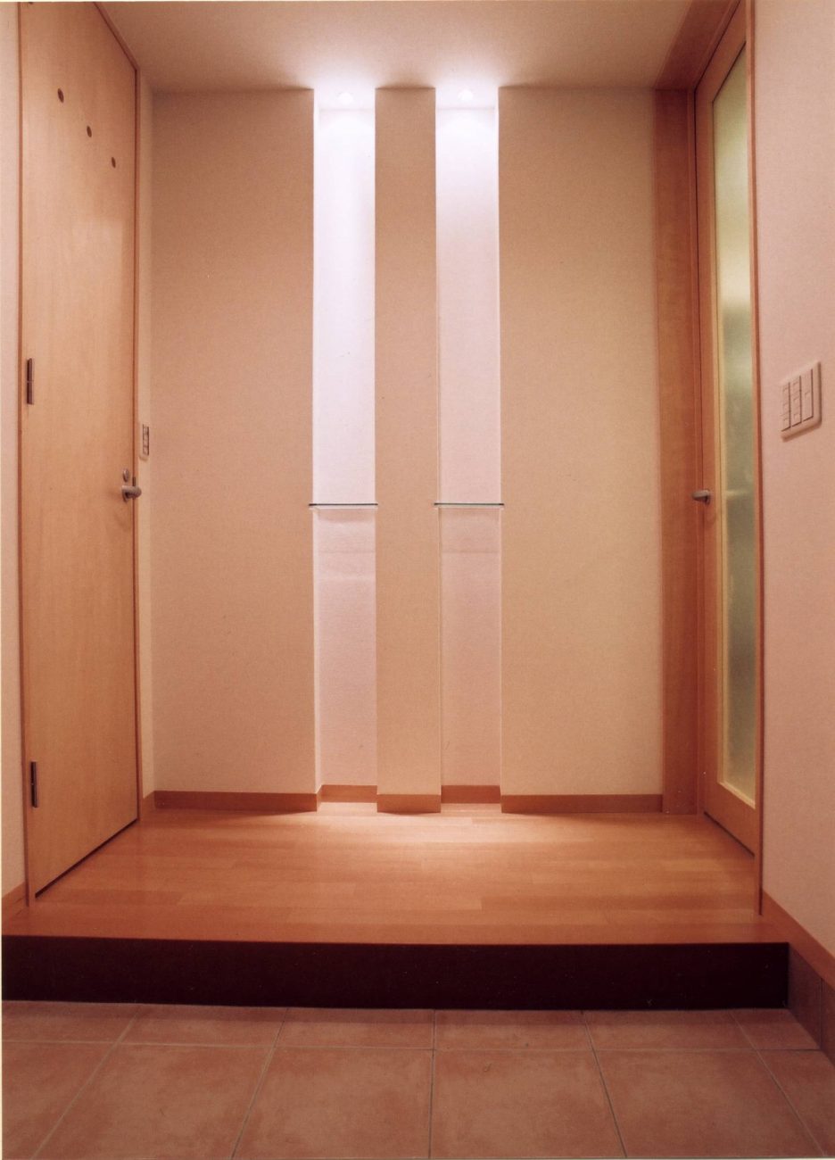 注文住宅・デザイン住宅建築実例_玄関